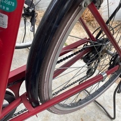 【3/13引渡し〆切】自転車　子供椅子付　26インチの画像