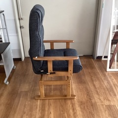 リクライニングチェア【町田市再生家具】　253645の画像