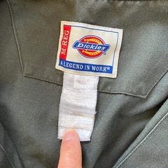ツナギ作業服ディッキーズの画像