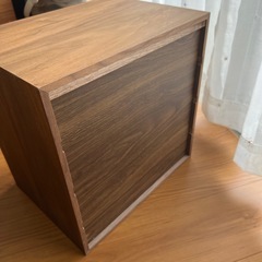 無印良品　スタッキングチェスト　の画像