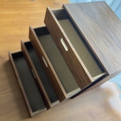 無印良品　スタッキングチェスト　の画像