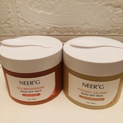NEERG ニアグ 洗顔＆パック 2種類セットの画像