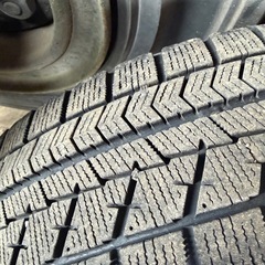 155/65R14★スタッドレス★ブリザック★2020年製★アルミホイール4穴マルチ★4本の画像