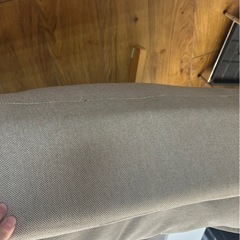 1人ソファ オットマン付きの画像