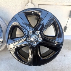 プリウス 50 ツーリング ブラックエディション　純正 ホイール　4本セットの画像