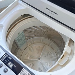 洗濯機（パナソニック製）の画像
