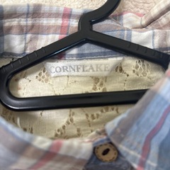 チェックシャツ Mの画像