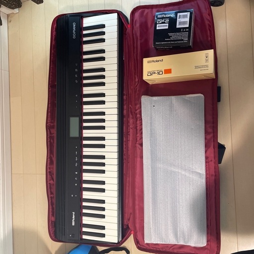 【ほぼ未使用・元値46,200】Roland GO:piano キャリーケースセット