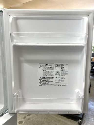 106L 2022年製 2ドア冷蔵庫 右開き ニトリ NTR-106WH ホワイト 100Lクラス ☆札幌市 白石店