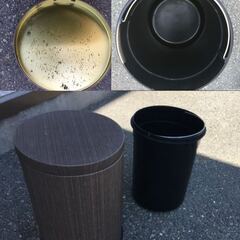 JM20860K ダストボックス/ゴミ箱 ＜幅：約29㎝ 高さ：約49cm 奥行：約34㎝＞中古品【取りに来られる方限定】　の画像