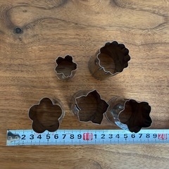 クッキー型抜き5個セットの画像