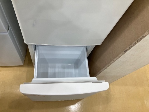【半年間動作保証付き】Panasonic 2ドア冷蔵庫　NR-B17DW-W 2021年製　168L 前面ﾖｺﾞﾚ有　2200