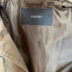 USED/古着 レディース 婦人用 ANQUIET ロングコート OD色の画像