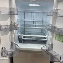 TOSHIBA 2025年製  GR-W460FK ドア数 6ドア チルド室 GR-W460FK 除菌 使用人数 3~4人 パーシャル室 脱臭 ドアの開き方 フレンチドア（観音開 き） 自動製氷の画像