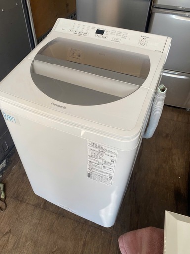 NO B917?福岡市内配送設置無料✨?全自動洗濯機 ホワイト NA-FA80H8-W [洗濯8.0kg /乾燥機能無 /上開き] 2