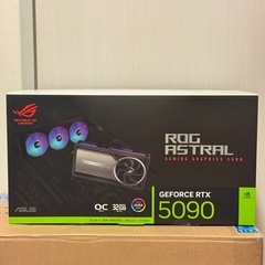 RTX5090 2026年3月購入保証書付 新品同様 ASUS ROG ASTRAL LC O32G GAMING の画像