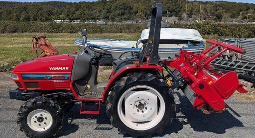 鹿児島発　ヤンマー22馬力ディーゼルトラクターAF222　パワステ　自動水平　自動耕深さ　
