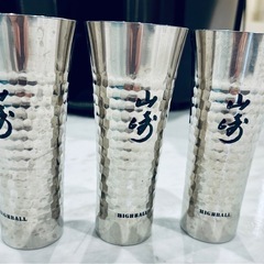 山崎コールドグラス3個の画像