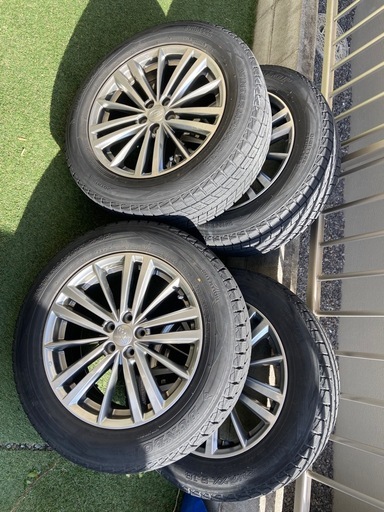 【車引取限定】スバル純正17インチアルミホイール4本セット（※タイヤはおまけ/要交換）