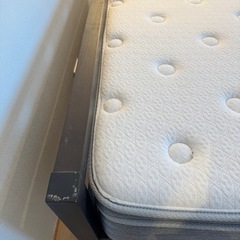 ダブルベッドマットレス＆フレーム(説明文必読)の画像