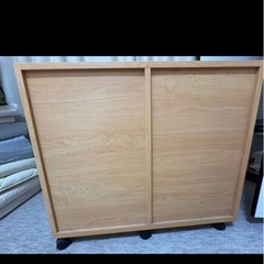 キャスター付き収納ラック 4つのスペースの画像