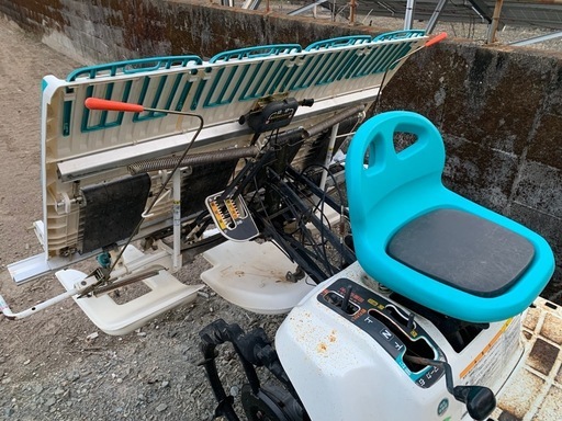一旦受付を停止します。クボタ jc4 田植え機