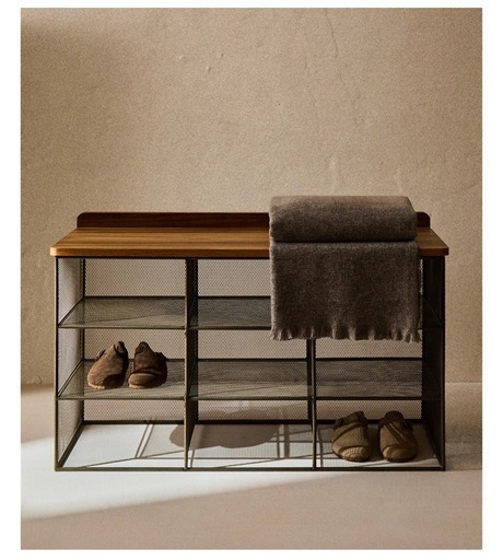 ZARA HOME メタル&ウッドベンチ