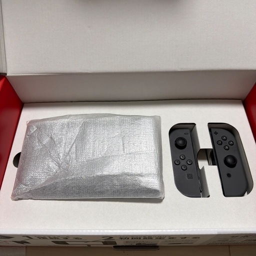 Switch グレー　本体　箱あり