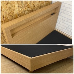 【セット】ニトリ ベッドフレーム ＋ トップバリュー　マットレス  /　シングルサイズ　の画像