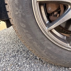 スタッドレスタイヤ  2026年購入  14インチ 4本セット  ホイール付き  175/70R14  フィットなどの画像