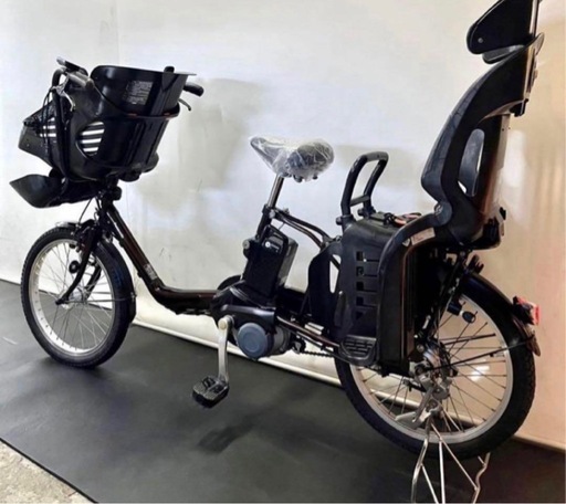 1年保証 送料無料　新型　パナソニック　ギュットミニ　20インチ　茶色　電動アシスト自転車　g312