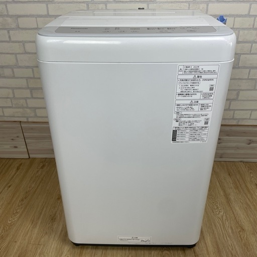 ◆分解洗浄済み◆Panasonic 全自動洗濯機 5.0kg  NA-F5B1  2022年製