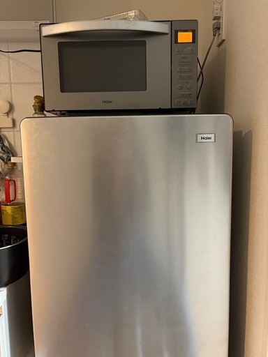 冷蔵庫と電子レンジ
