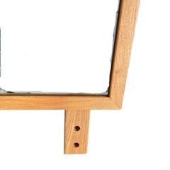 無印良品 タモ材 ミラー 鏡台 ドレッサー 化粧台 の画像