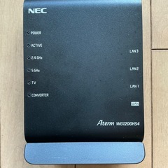 NECルーターPA-WG1200HS4の画像