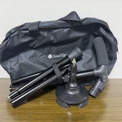 杖 一本杖 ステッキ T型ハンドル 松葉杖両用 懐中電灯付き 握りやすい 幅広の画像