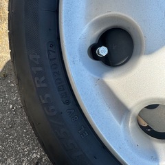 ダイハツ　ミラココア　純正ホイール　タイヤ付の画像