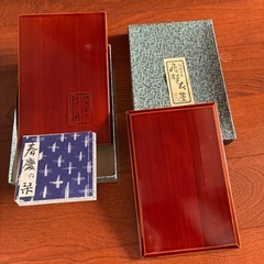 飛騨　春慶塗り　はがき入れ？の画像