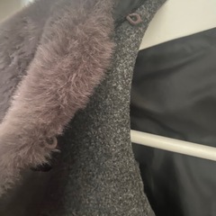 ベルト付きファーステンカラーコート[k9300d] GRL グレイルの画像