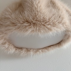 ふわふわエコファーバッグの画像