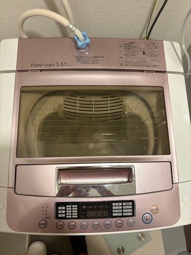 全自動洗濯機 5.5kg LG Fuzzy Logic