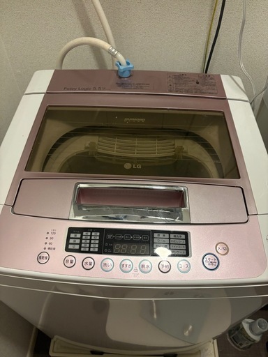 全自動洗濯機 5.5kg LG Fuzzy Logic