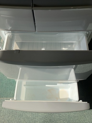 【リサイクルサービス八光】2013年製　真ん中野菜室で使いやすさ抜群！ Panasonic 5ドア冷蔵庫 426L　NR-ETR437-H