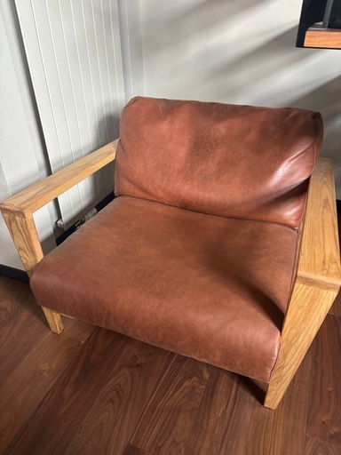 新品 関家具 DAMA 1人掛けソファ