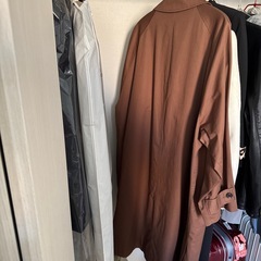 ユニクロ　ステンカラー　
コートの画像