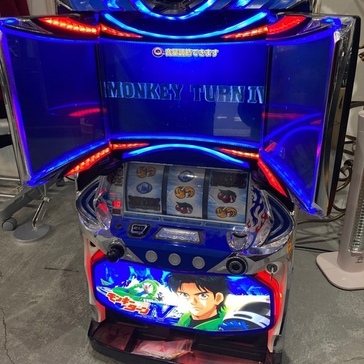 【ジモティー割】山佐 パチスロ モンキーターンIV 実機 コイン不要機（ID1916）