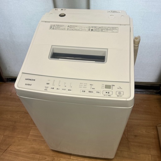 【引取】HITACHI全自動電気洗濯機 BW-G70J 2023年製7キロ