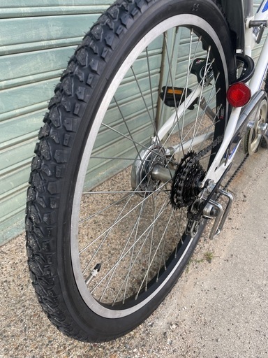 24㌅安全整備士組立リサイクル自転車