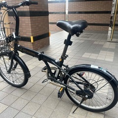 キャプテンスタッグ(CAPTAIN STAG)の折りたたみ自転車の画像