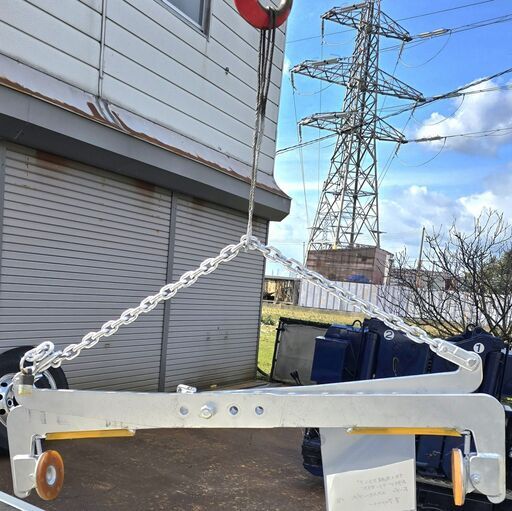 【最大荷重1600kg】MAKINO 石材クランプ F-40 フリーサイズ 石材・墓石据付・重量物吊り